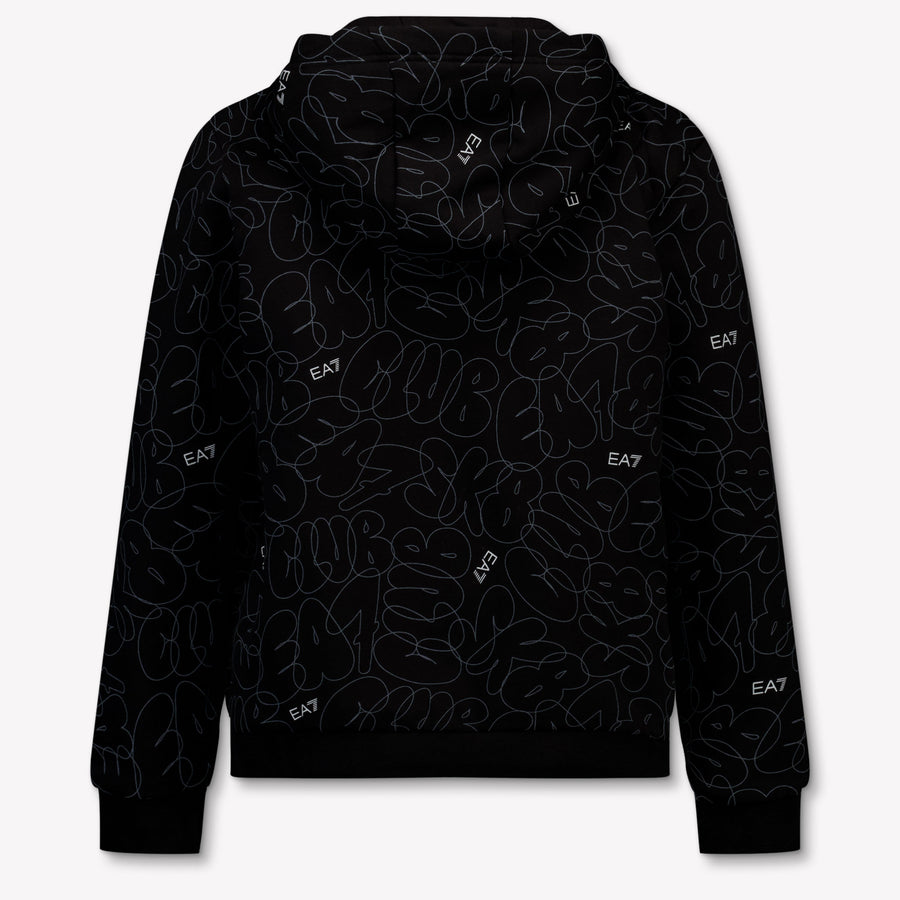 EA7 Kids Boys Sweater In Black