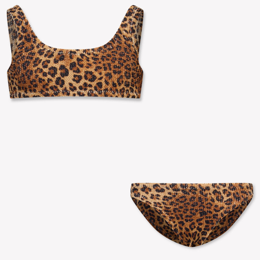 MC2 Saint Barth Girls Swimwear in Leopard