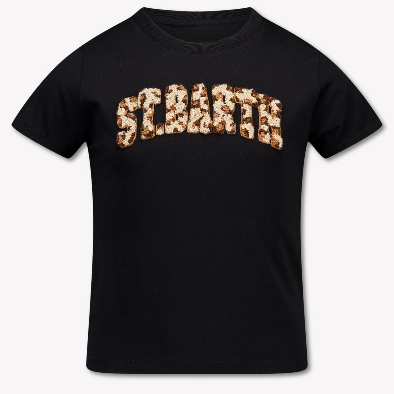 MC2 Saint Barth Kids Girls T-Shirt In Black