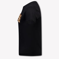 MC2 Saint Barth Kids Girls T-Shirt In Black