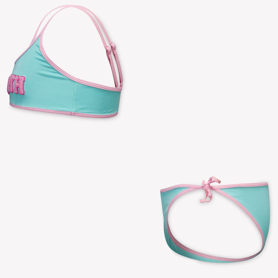 MC2 Saint Barth Kids Girls Swimwear In Mint