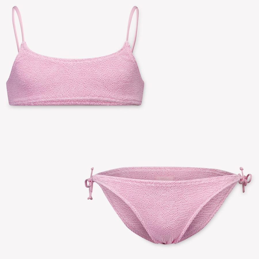 MC2 Saint Barth Girls Swimwear in Light Pink