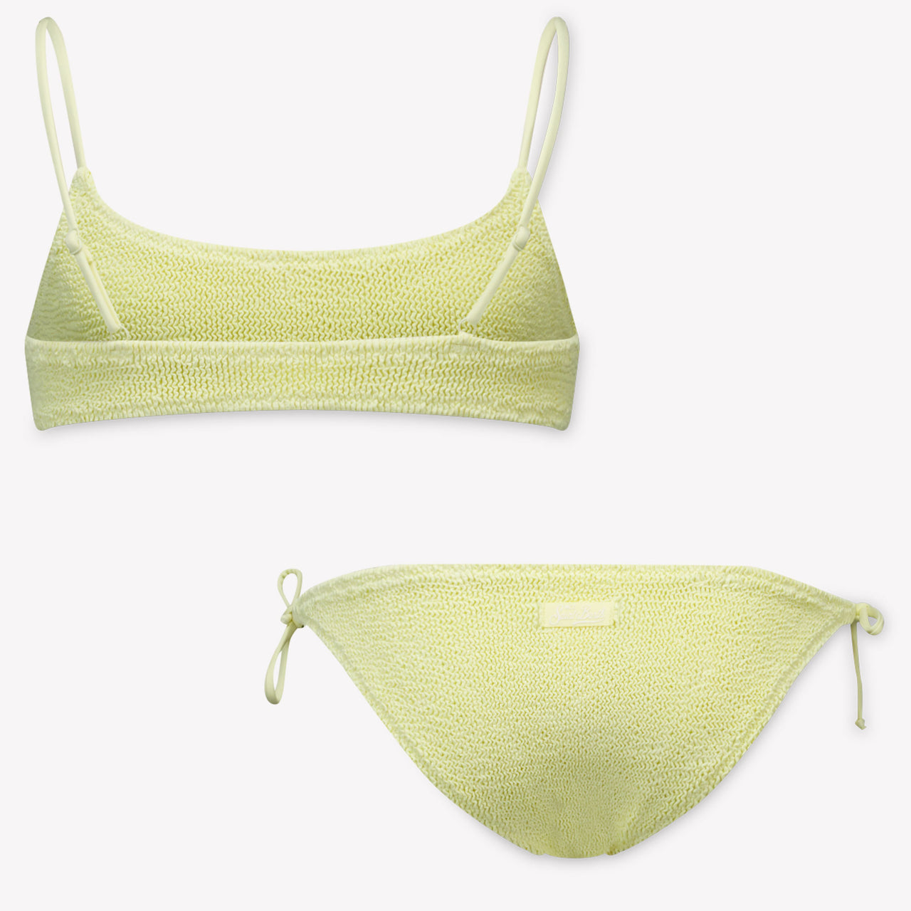 MC2 Saint Barth Kids Girls Swimwear In Yellow