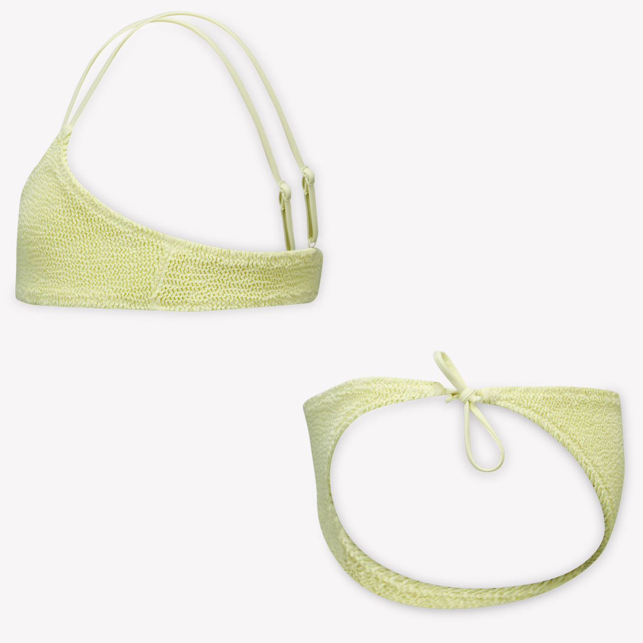 MC2 Saint Barth Kids Girls Swimwear In Yellow