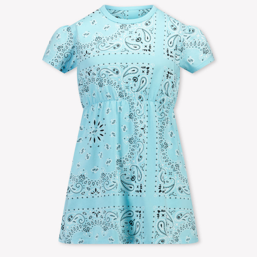 MC2 Saint Barth Girls Dress in Turquoise