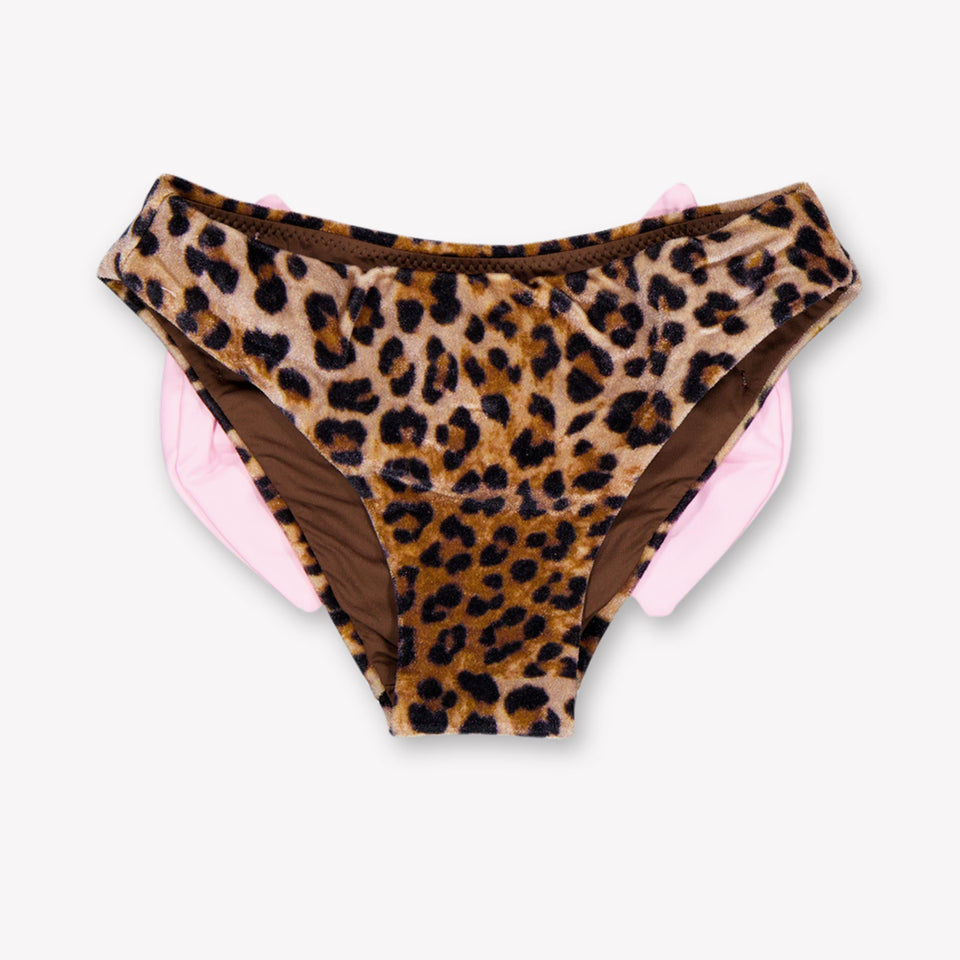 MC2 Saint Barth Kids Girls Swimwear In Panther