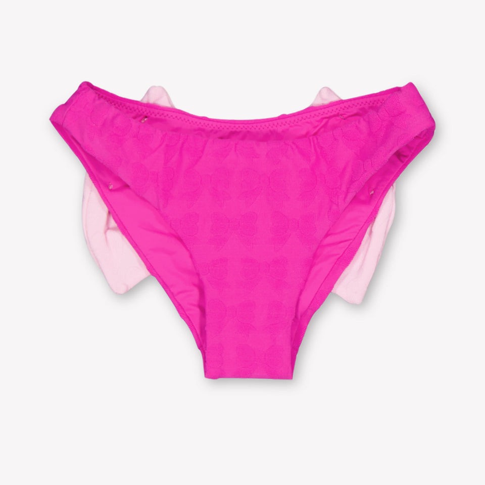 MC2 Saint Barth Kids Girls Swimwear In Fuchsia