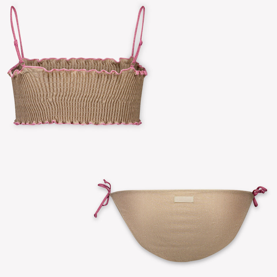 MC2 Saint Barth Kinder Meisjes Zwemkleding In Goud