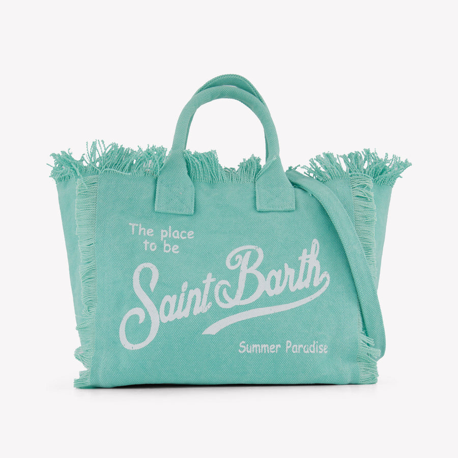 MC2 Saint Barth Kids Girls Bag In Mint