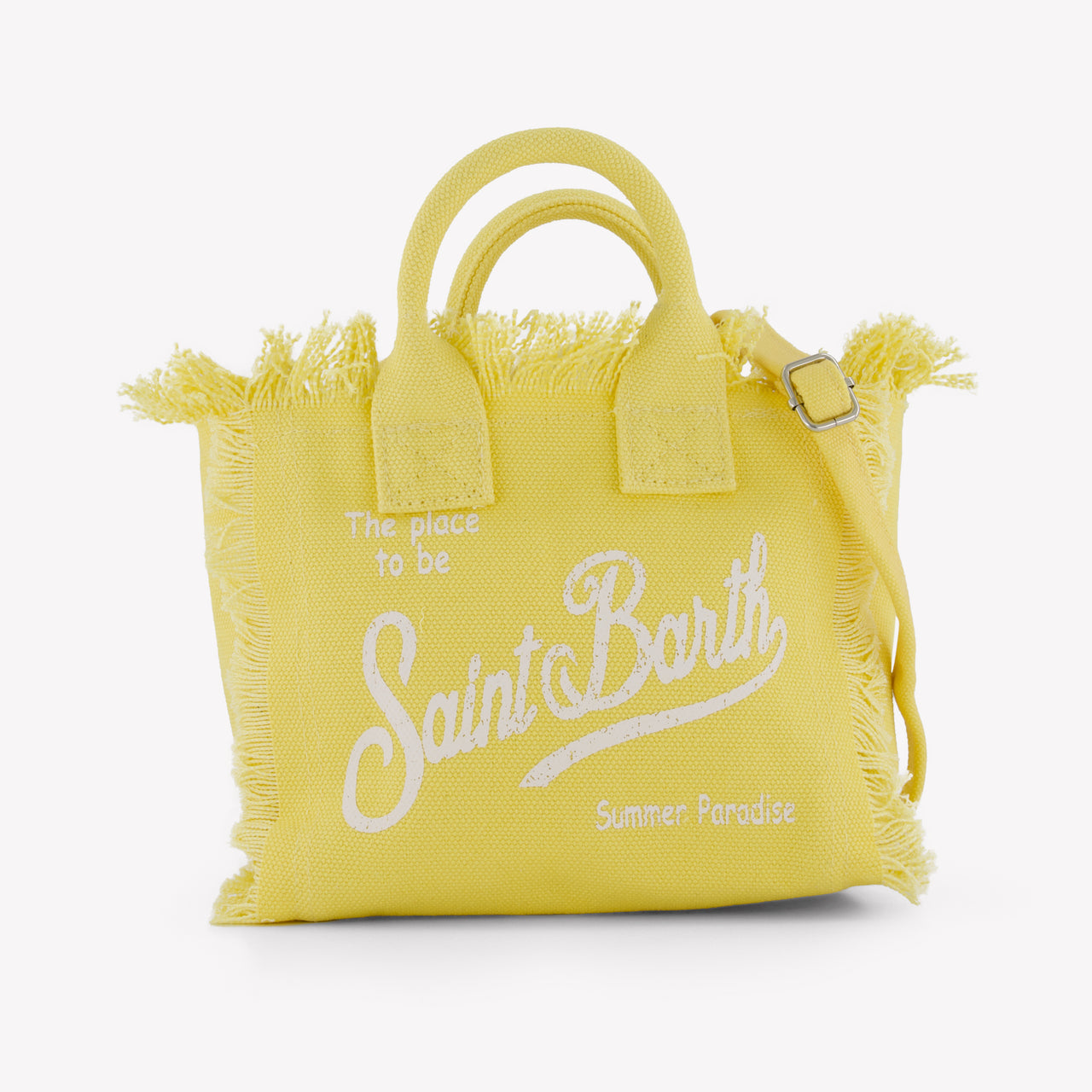 MC2 Saint Barth Kids Girls Bag In Yellow