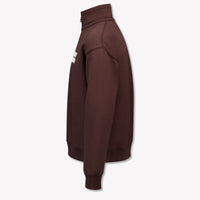 MC2 Saint Barth Kids Girls Sweater In Brown