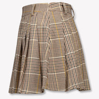 MC2 Saint Barth Kids Girls Skirt In Brown
