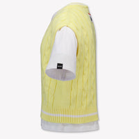 MSGM Kinder Meisjes T-Shirt In Geel