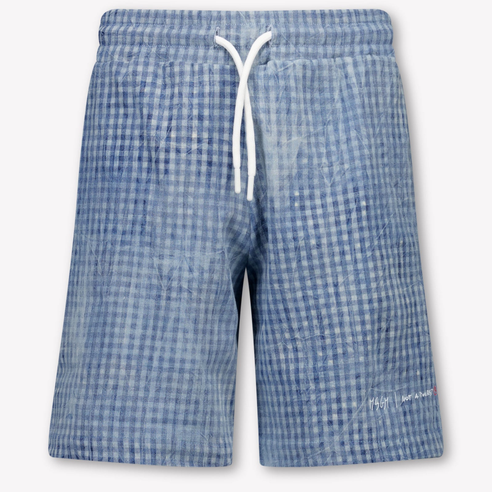 MSGM Kids Boys Shorts In Jeans