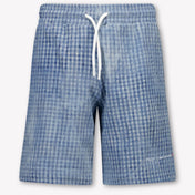 MSGM Kids Boys Shorts In Jeans