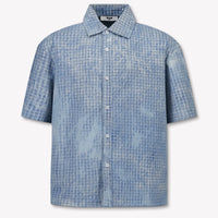 MSGM Kids Boys Jackets In Jeans