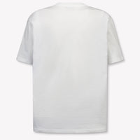 MSGM Kids Boys T-Shirt In White
