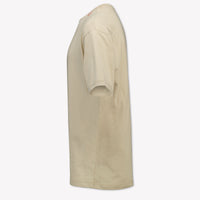 MSGM Kids Boys T-Shirt In Beige