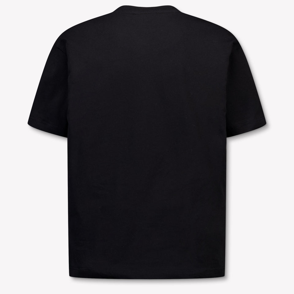 MSGM Kids Boys T-Shirt In Black