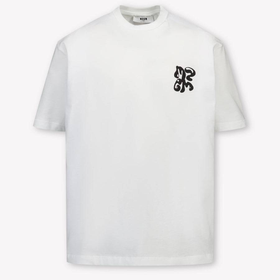 MSGM Boys T-Shirt in White