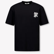 MSGM Kids Boys T-Shirt In Black