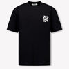 MSGM Kinder Jongens T-Shirt In Zwart