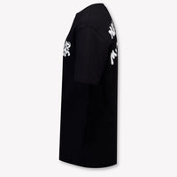 MSGM Kids Boys T-Shirt In Black