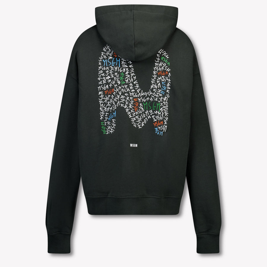 MSGM Kinder Jongens Vest In Zwart