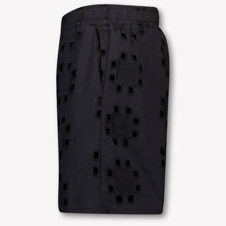 MSGM Kids Girls Shorts In Black