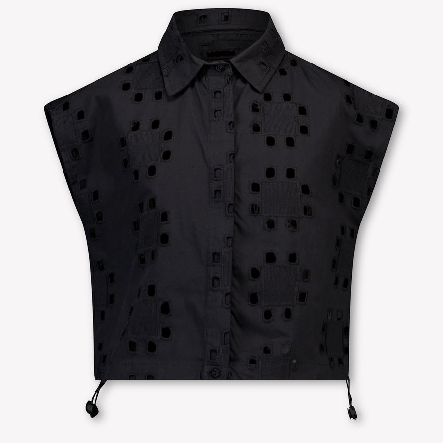 MSGM Girls Blouse in Black
