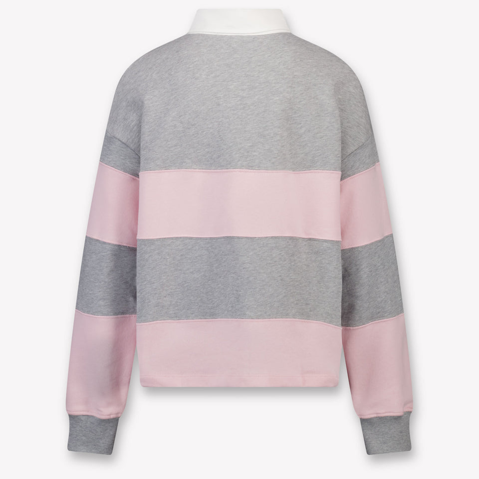 MSGM Kids Girls Sweater In Light Pink