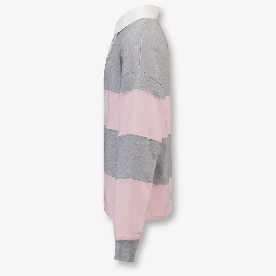 MSGM Kids Girls Sweater In Light Pink