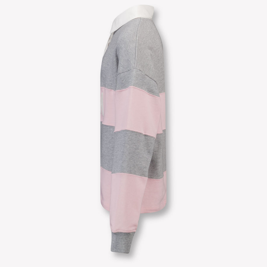 MSGM Kids Girls Sweater In Light Pink