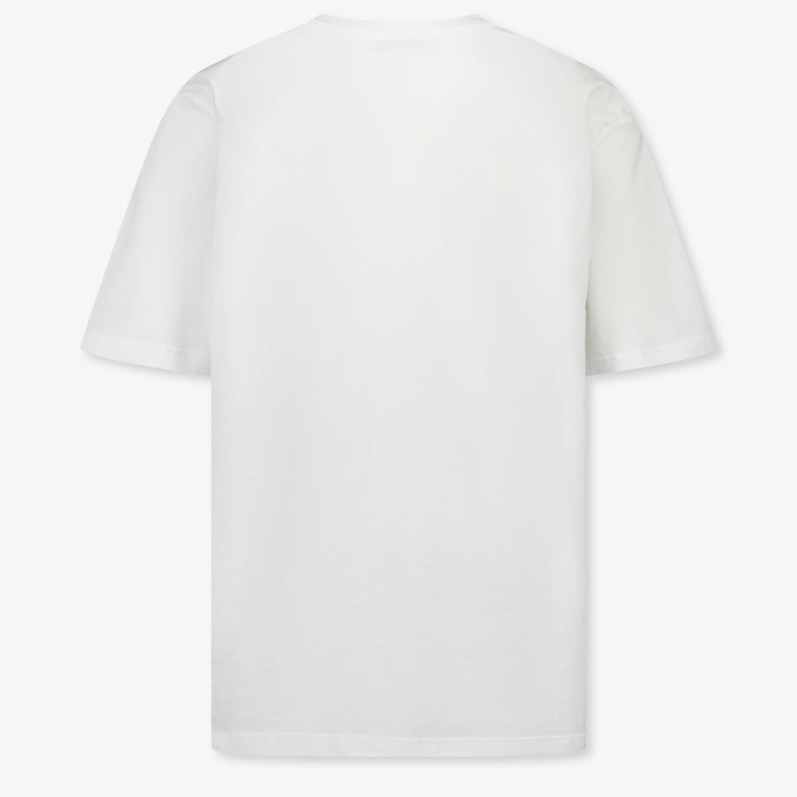 MSGM Kids Girls T-Shirt In White