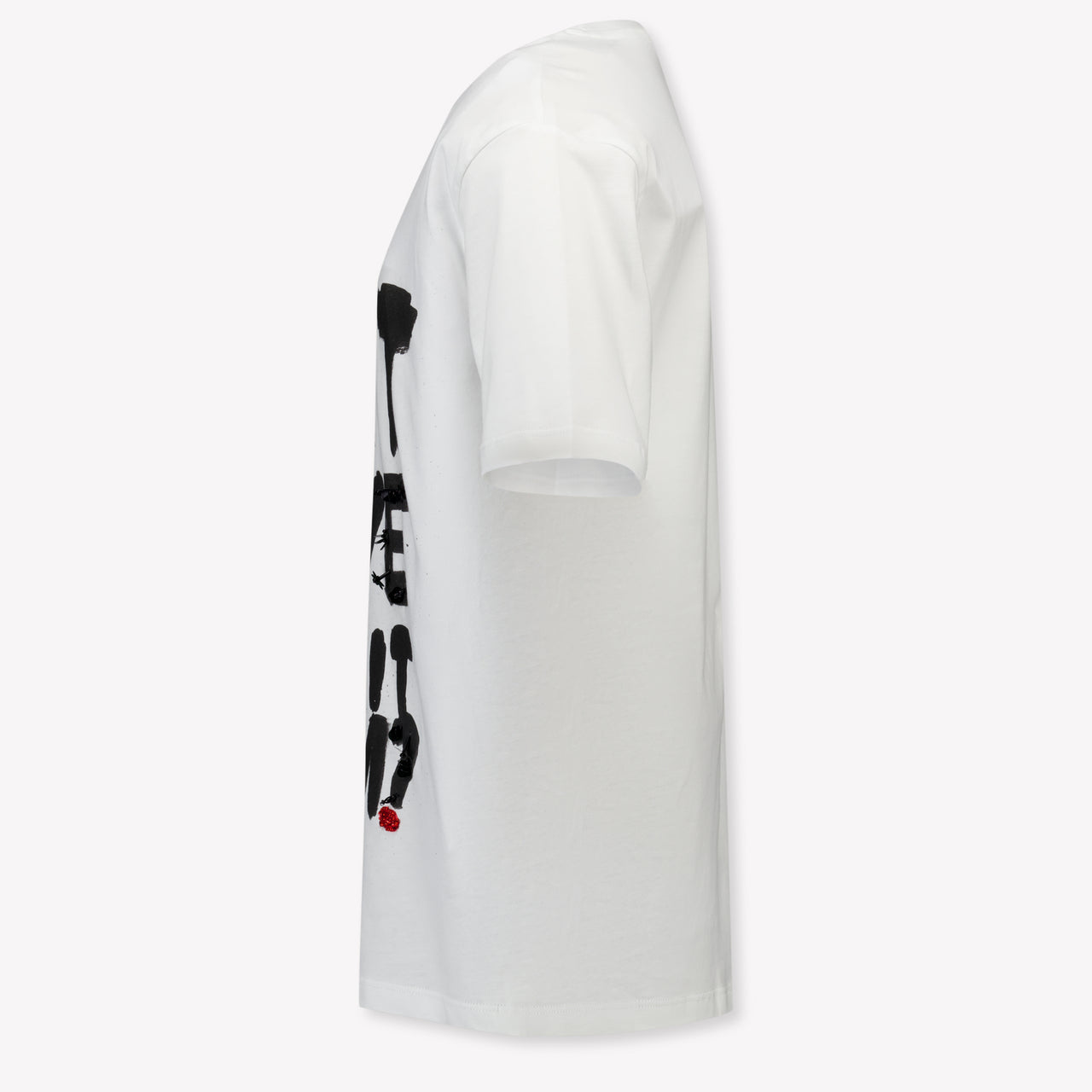 MSGM Kids Girls T-Shirt In White