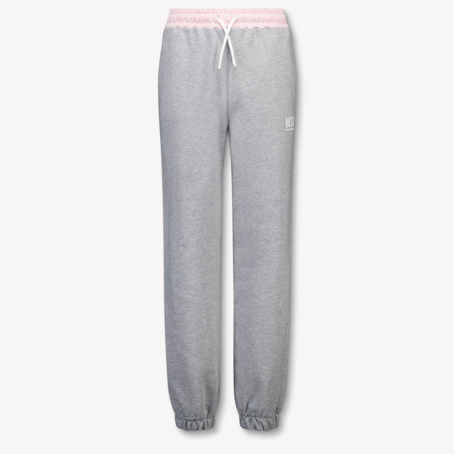 MSGM Kinder Meisjes Broek In Grijs