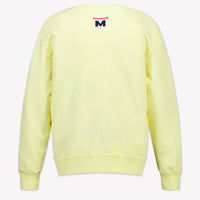 MSGM Kids Unisex Sweater In Yellow