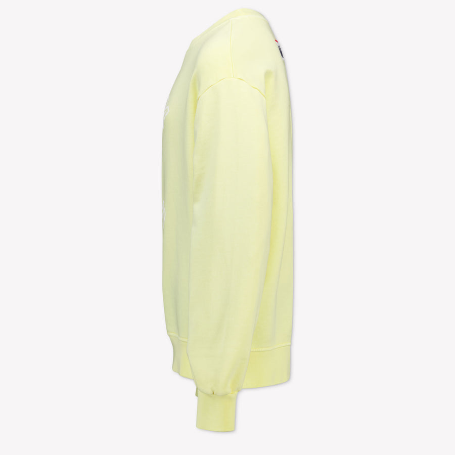 MSGM Kids Unisex Sweater In Yellow