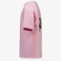 MSGM Kids Girls T-Shirt In Light Pink