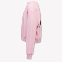 MSGM Kids Girls Sweater In Light Pink
