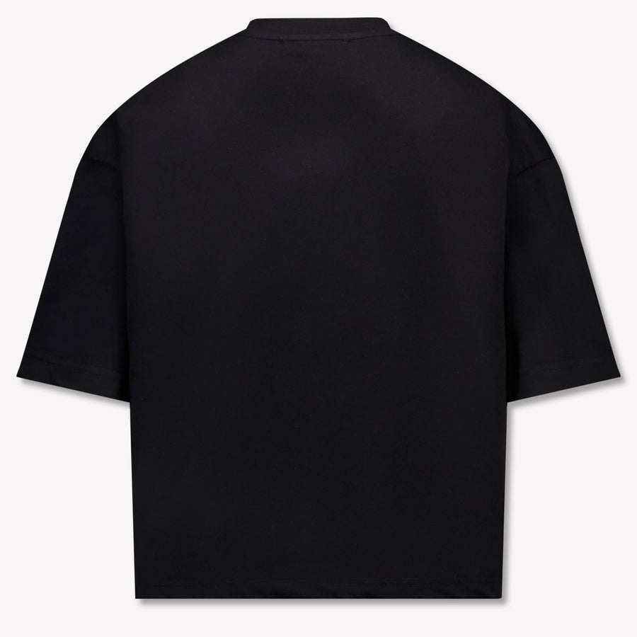 MSGM Kids Girls T-Shirt In Black
