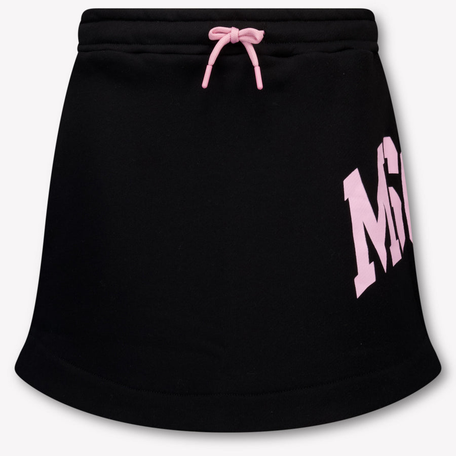 MSGM Kids Girls Skirt In Black