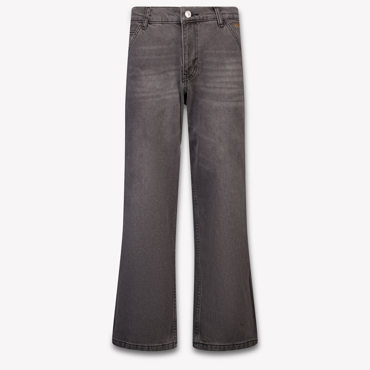 MSGM Kids Boys Jeans In Gray