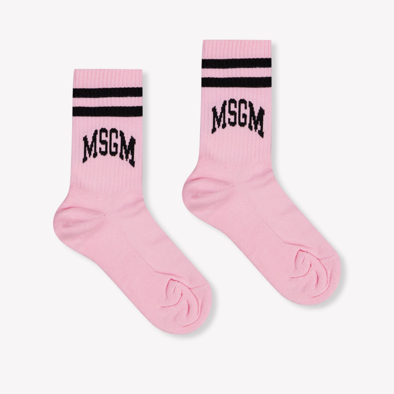 MSGM Kids Boys Socks In Light Pink