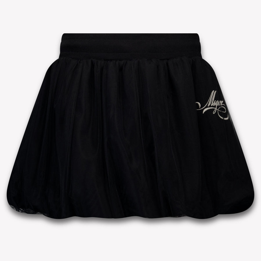 MSGM Girls Skirt in Black