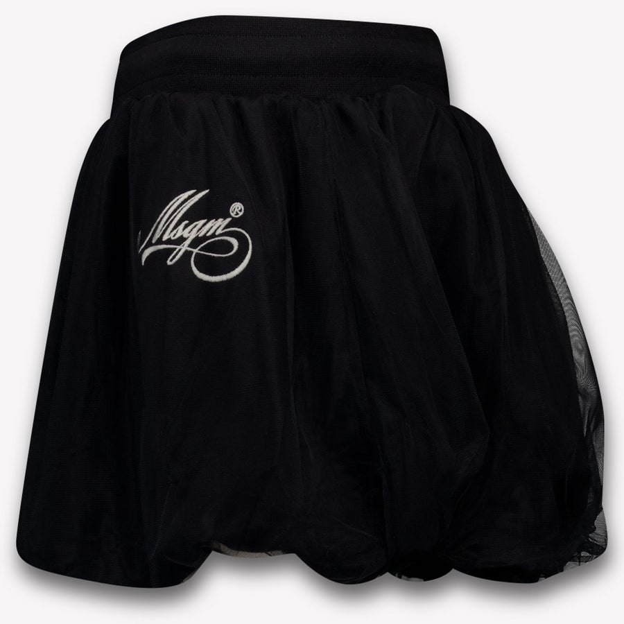 MSGM Kids Girls Skirt In Black