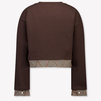 MSGM Kinder Meisjes Trui In Bruin