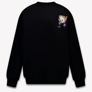 MSGM Kids Girls Sweater In Black
