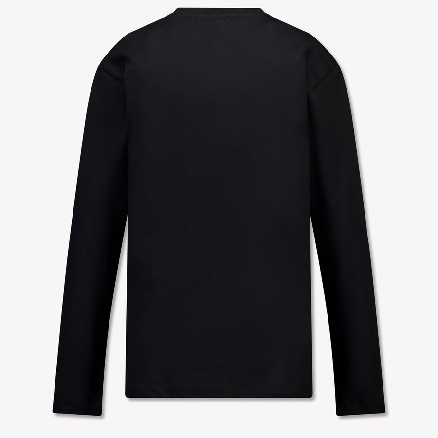 MSGM Kids Girls T-Shirt In Black