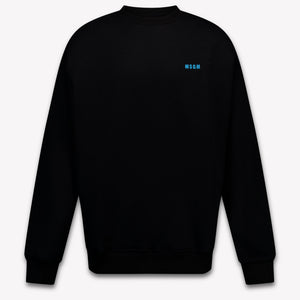MSGM Kids Boys Sweater In Black